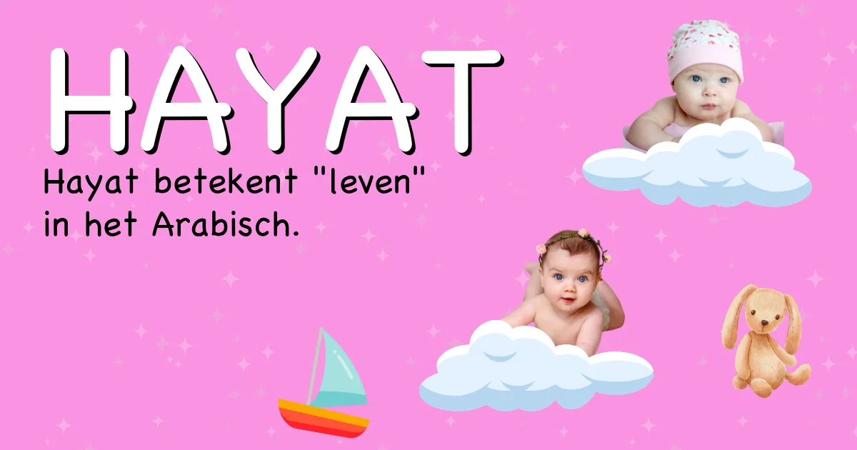 Betekenis van de naam Hayat - Ontdek de herkomst en betekenis van deze voornaam