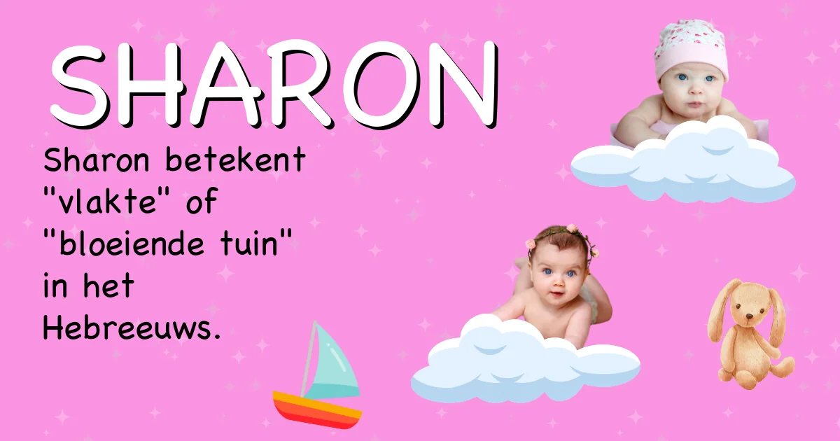 Betekenis van de naam Sharon - Ontdek de herkomst en betekenis van deze voornaam