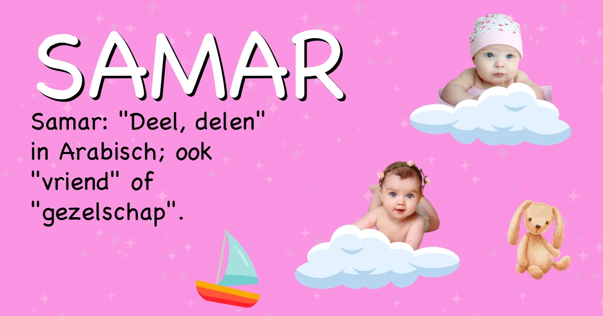 Betekenis van de naam Samar - Ontdek de herkomst en betekenis van deze voornaam