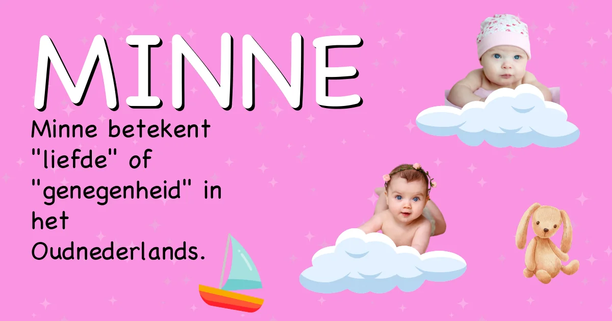 Betekenis van de naam Minne - Ontdek de herkomst en betekenis van deze voornaam