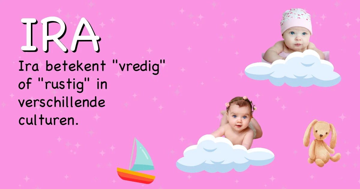 Betekenis van de naam Ira - Ontdek de herkomst en betekenis van deze voornaam