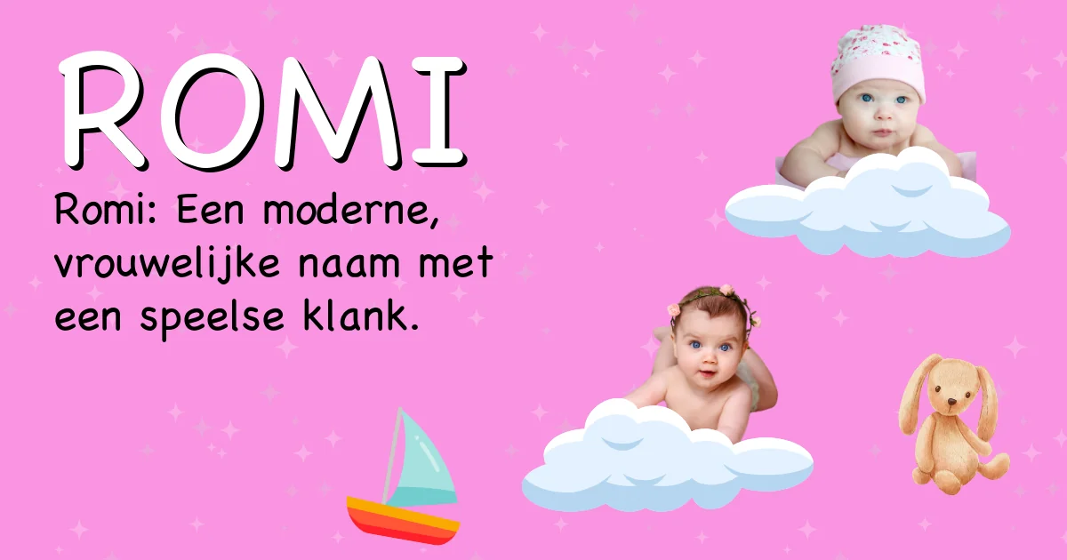 Betekenis van de naam Romi - Ontdek de herkomst en betekenis van deze voornaam