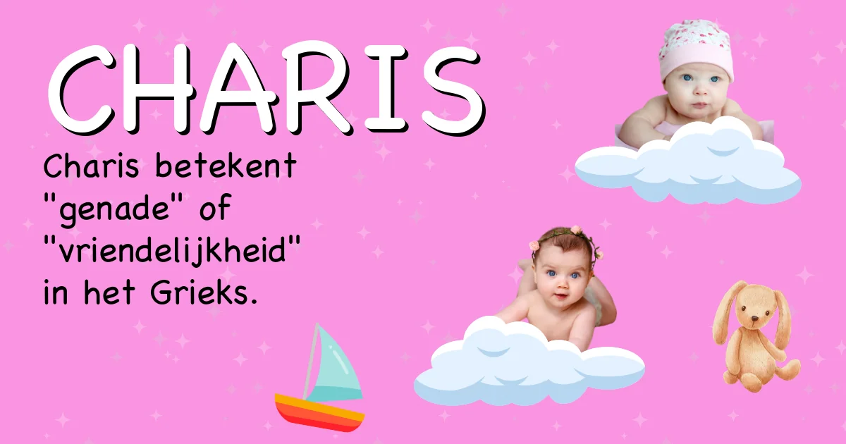Betekenis van de naam Charis - Ontdek de herkomst en betekenis van deze voornaam