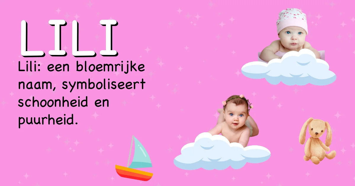 Betekenis van de naam Lili - Ontdek de herkomst en betekenis van deze voornaam