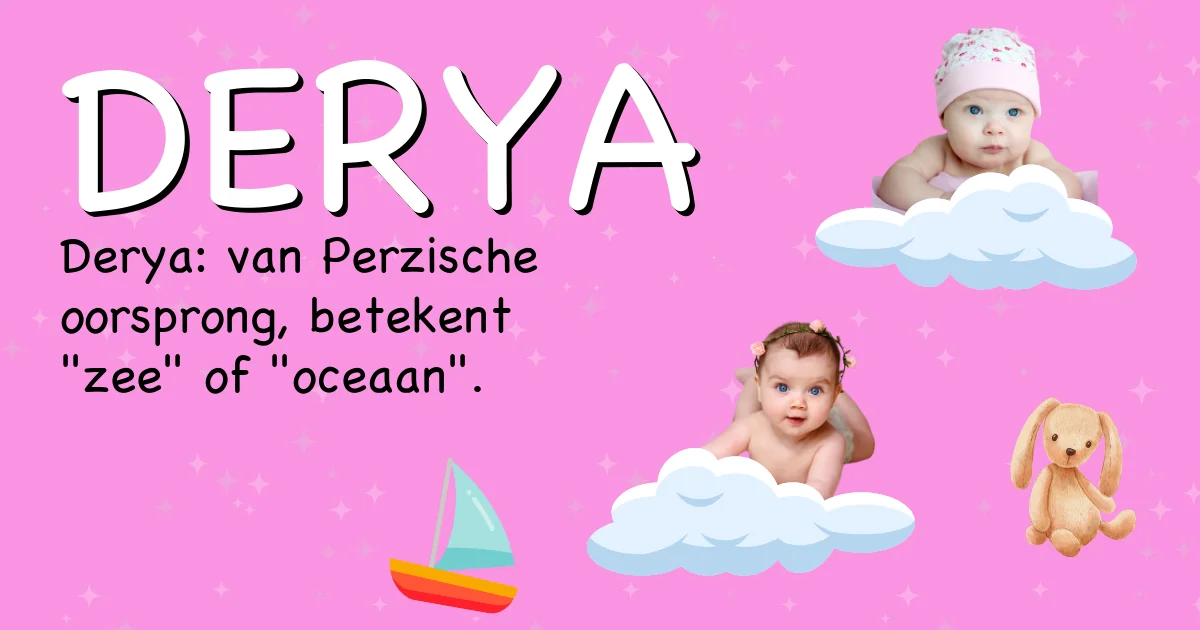 Betekenis van de naam Derya - Ontdek de herkomst en betekenis van deze voornaam