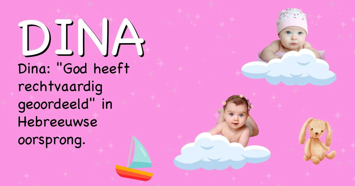 Betekenis van de naam Dina - Ontdek de herkomst en betekenis van deze voornaam