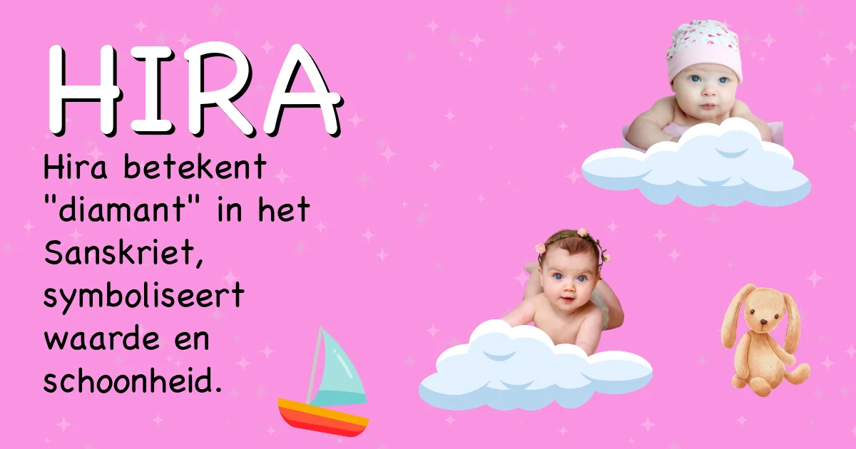 Betekenis van de naam Hira - Ontdek de herkomst en betekenis van deze voornaam