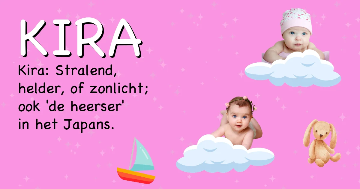 Betekenis van de naam Kira - Ontdek de herkomst en betekenis van deze voornaam