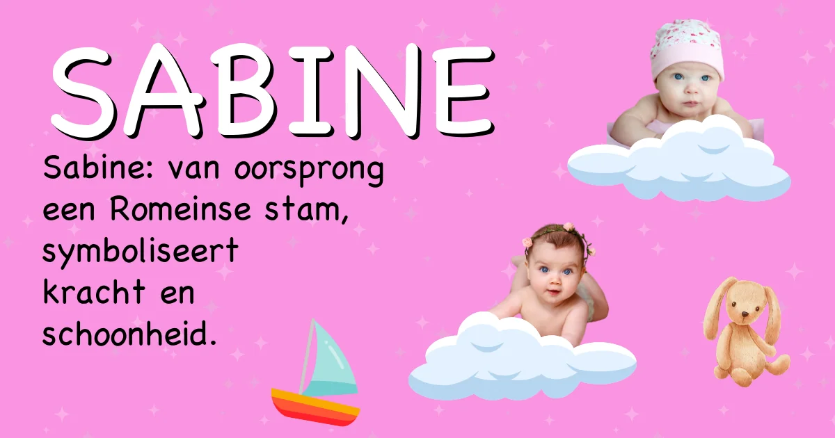 Betekenis van de naam Sabine - Ontdek de herkomst en betekenis van deze voornaam