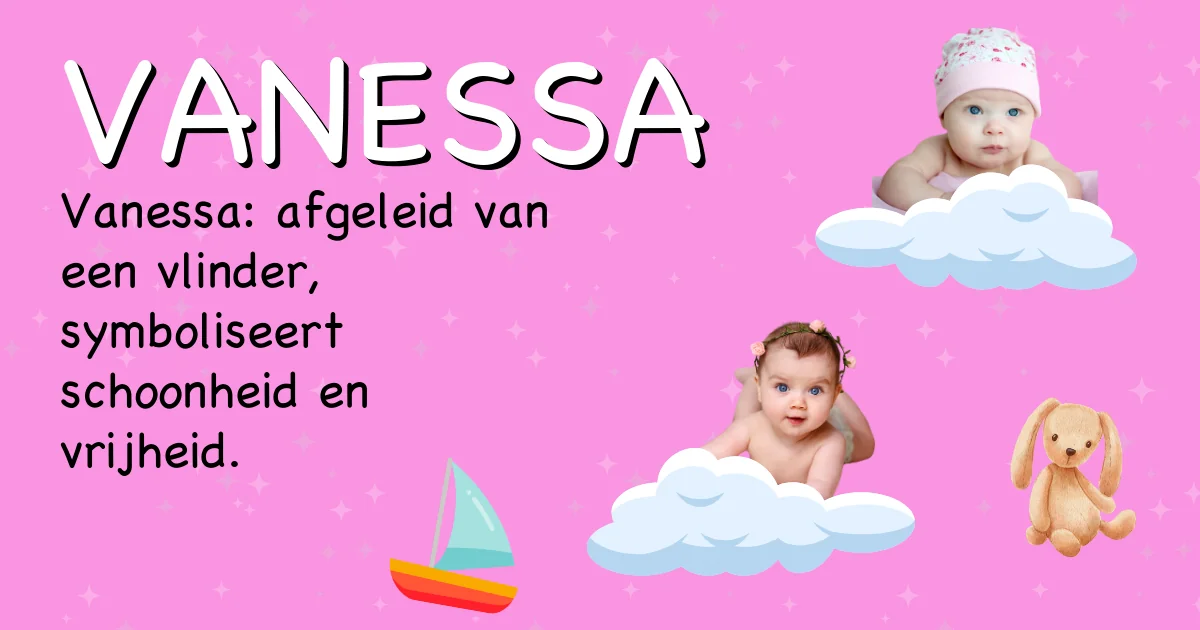 Betekenis van de naam Vanessa - Ontdek de herkomst en betekenis van deze voornaam