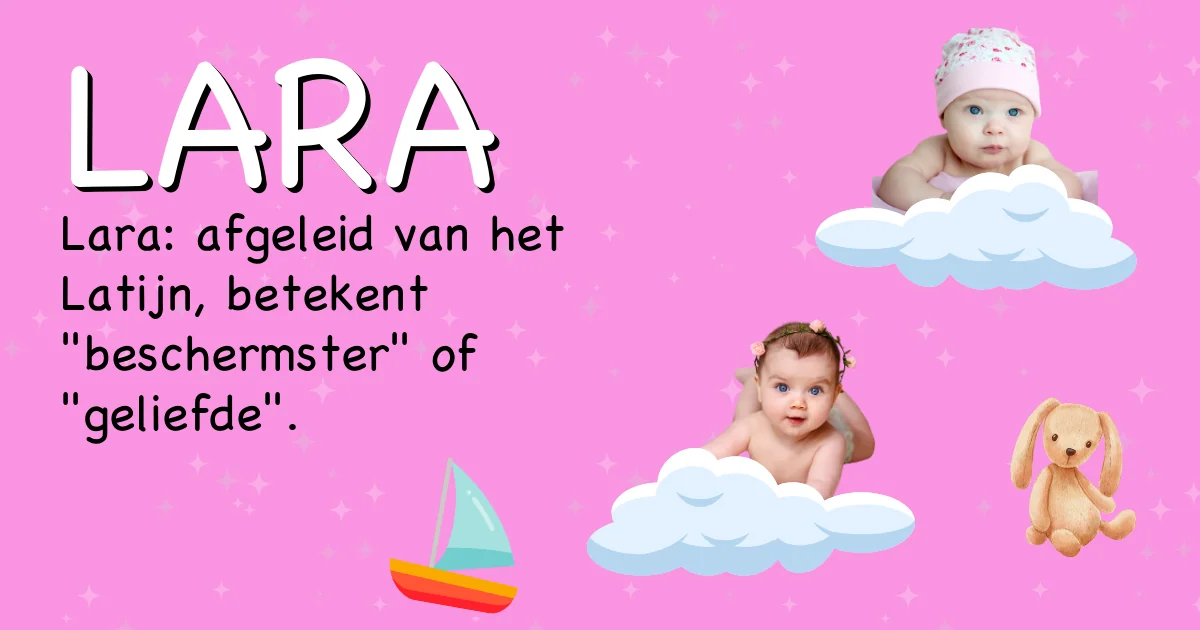 Betekenis van de naam Lara - Ontdek de herkomst en betekenis van deze voornaam