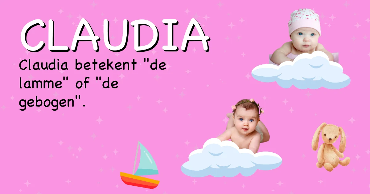 Betekenis van de naam Claudia - Ontdek de herkomst en betekenis van deze voornaam