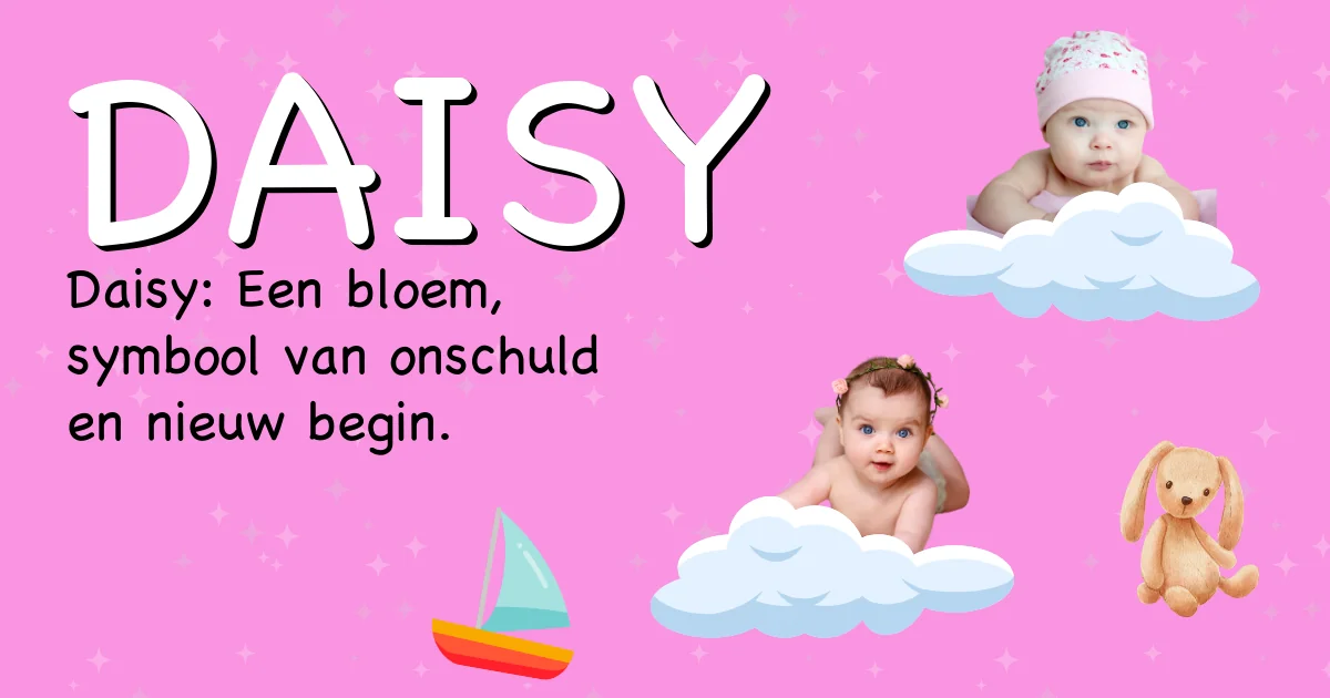 Betekenis van de naam Daisy - Ontdek de herkomst en betekenis van deze voornaam