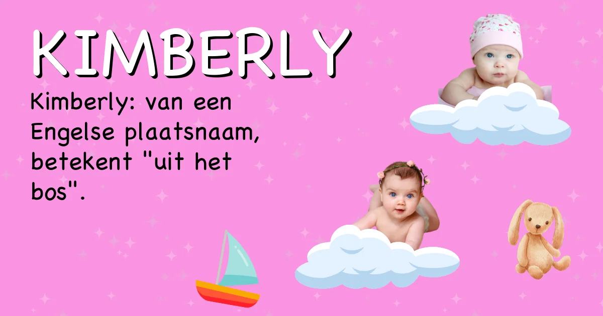 Betekenis van de naam Kimberly - Ontdek de herkomst en betekenis van deze voornaam