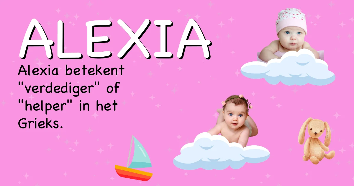 Betekenis van de naam Alexia - Ontdek de herkomst en betekenis van deze voornaam