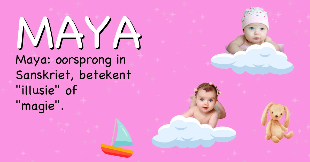 Betekenis van de naam Maya - Ontdek de herkomst en betekenis van deze voornaam