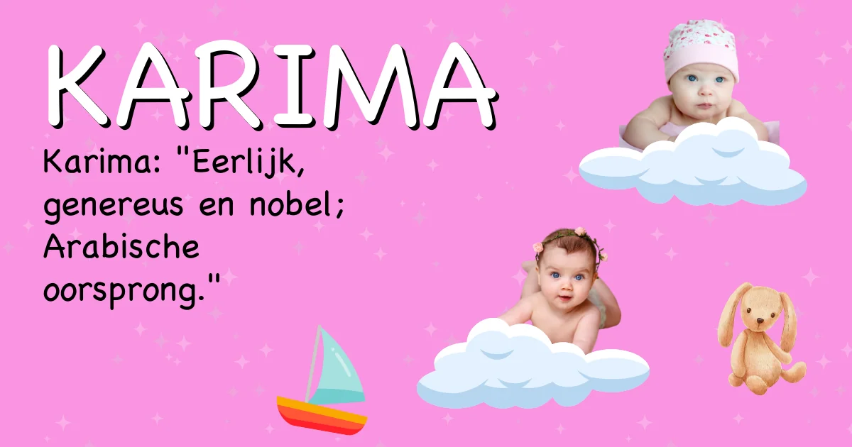 Betekenis van de naam Karima - Ontdek de herkomst en betekenis van deze voornaam
