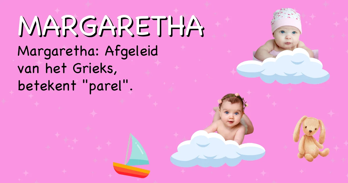 Betekenis van de naam Margaretha - Ontdek de herkomst en betekenis van deze voornaam