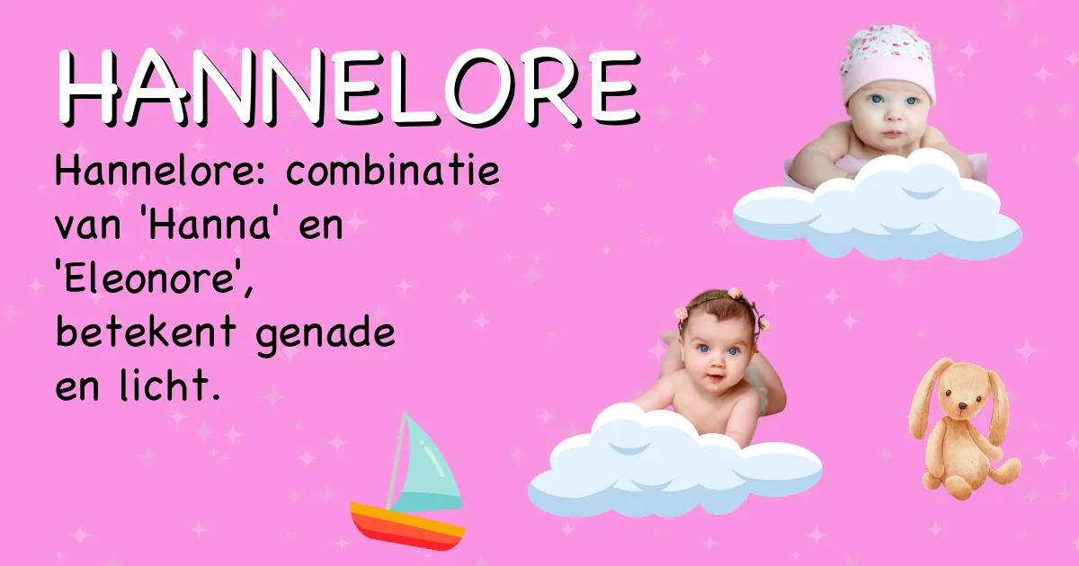 Betekenis van de naam Hannelore - Ontdek de herkomst en betekenis van deze voornaam