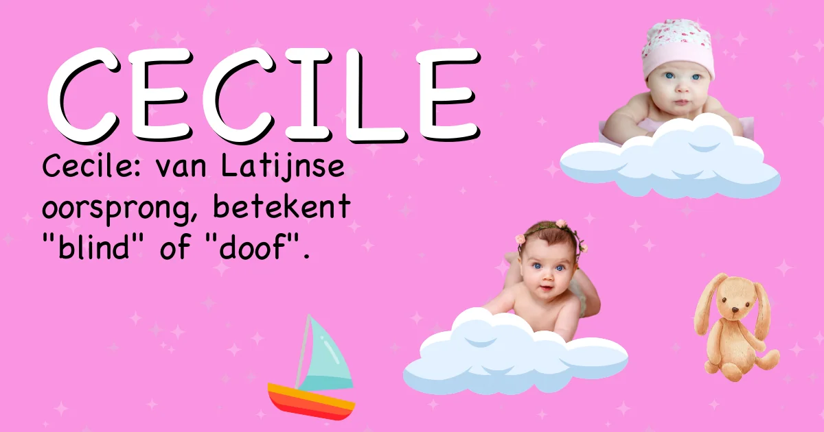 Betekenis van de naam Cecile - Ontdek de herkomst en betekenis van deze voornaam