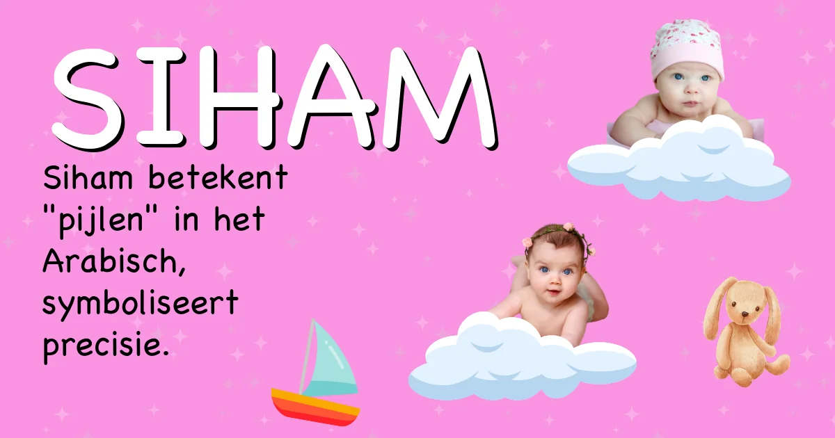Betekenis van de naam Siham - Ontdek de herkomst en betekenis van deze voornaam