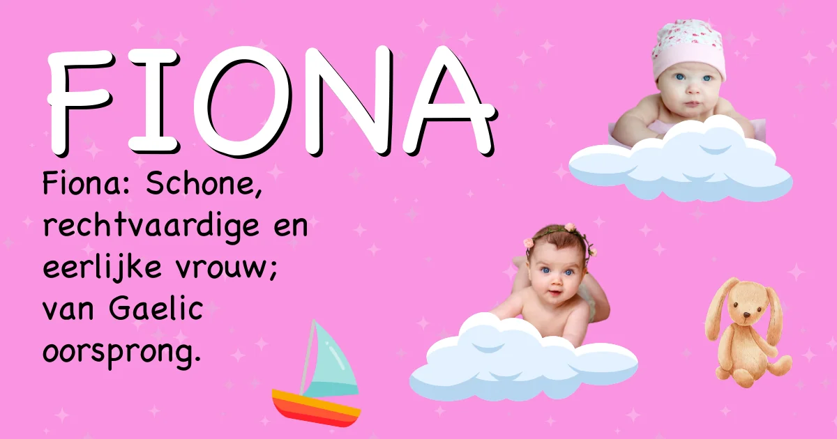 Betekenis van de naam Fiona - Ontdek de herkomst en betekenis van deze voornaam