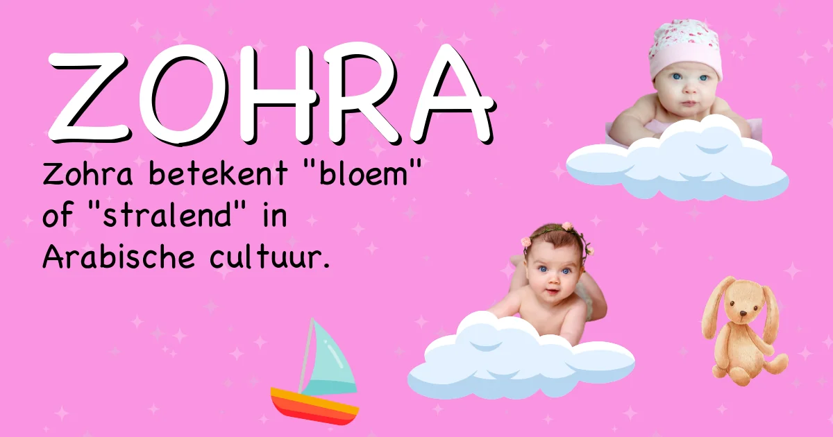 Betekenis van de naam Zohra - Ontdek de herkomst en betekenis van deze voornaam