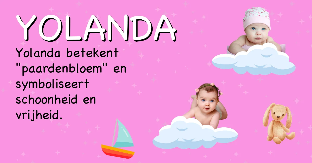 Betekenis van de naam Yolanda - Ontdek de herkomst en betekenis van deze voornaam
