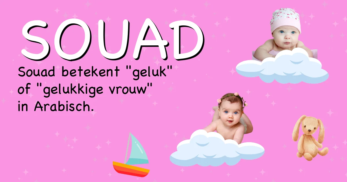 Betekenis van de naam Souad - Ontdek de herkomst en betekenis van deze voornaam