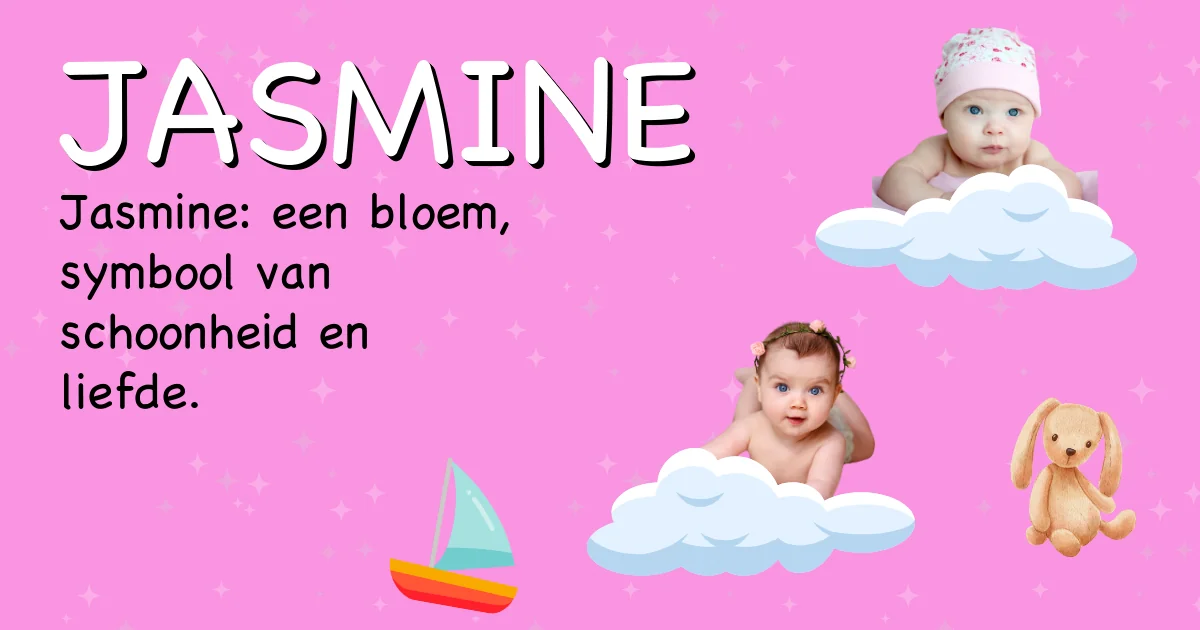 Betekenis van de naam Jasmine - Ontdek de herkomst en betekenis van deze voornaam