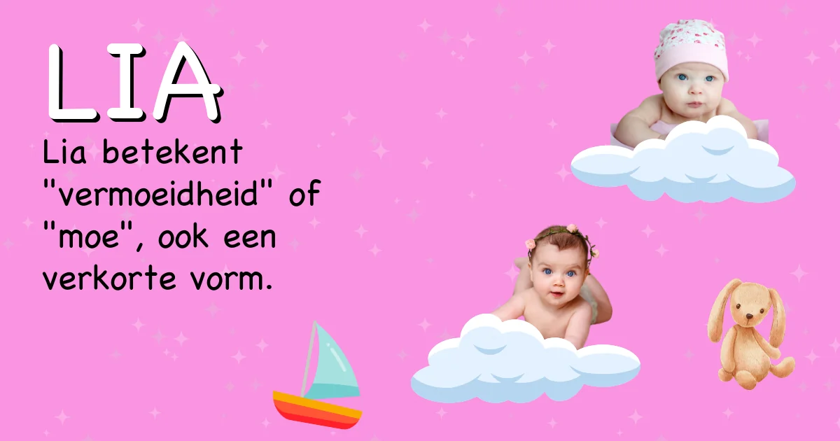 Betekenis van de naam Lia - Ontdek de herkomst en betekenis van deze voornaam
