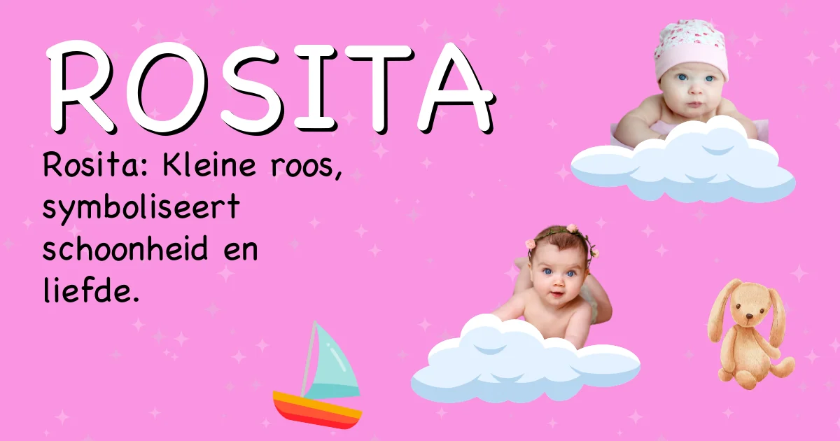 Betekenis van de naam Rosita - Ontdek de herkomst en betekenis van deze voornaam