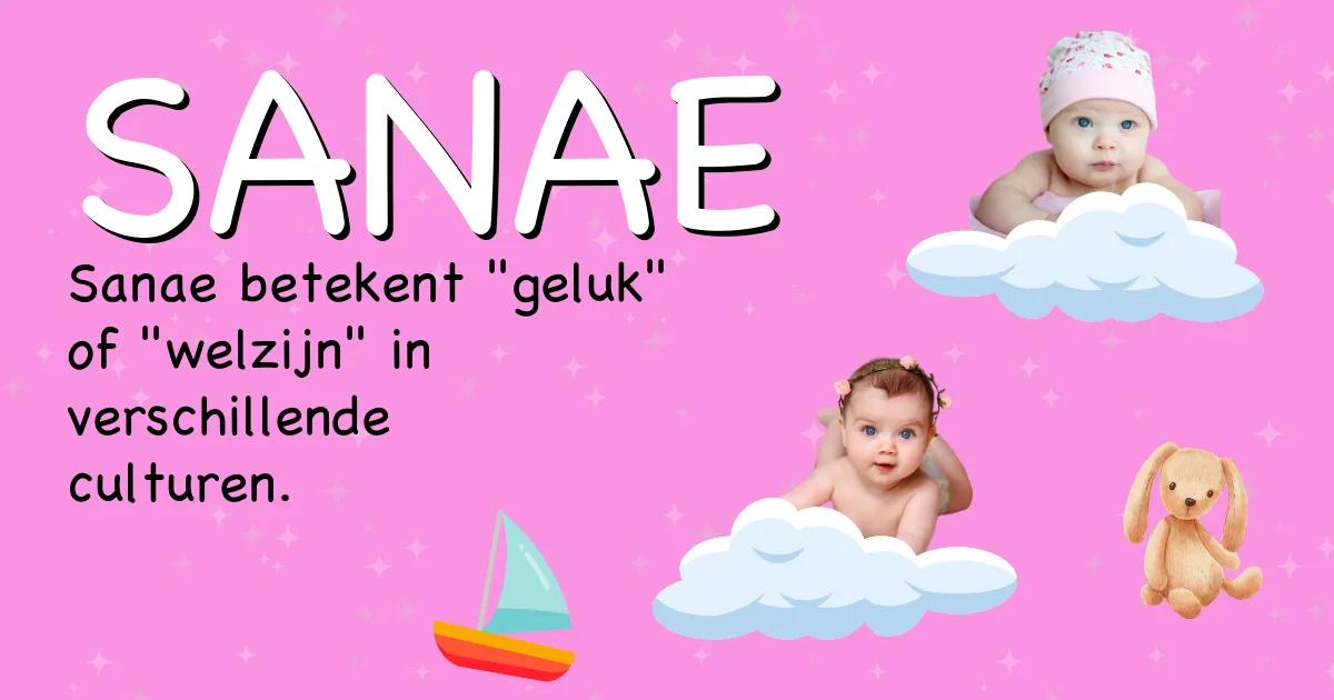 Betekenis van de naam Sanae - Ontdek de herkomst en betekenis van deze voornaam
