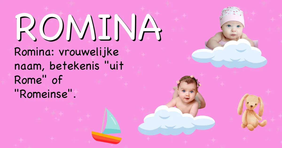 Betekenis van de naam Romina - Ontdek de herkomst en betekenis van deze voornaam