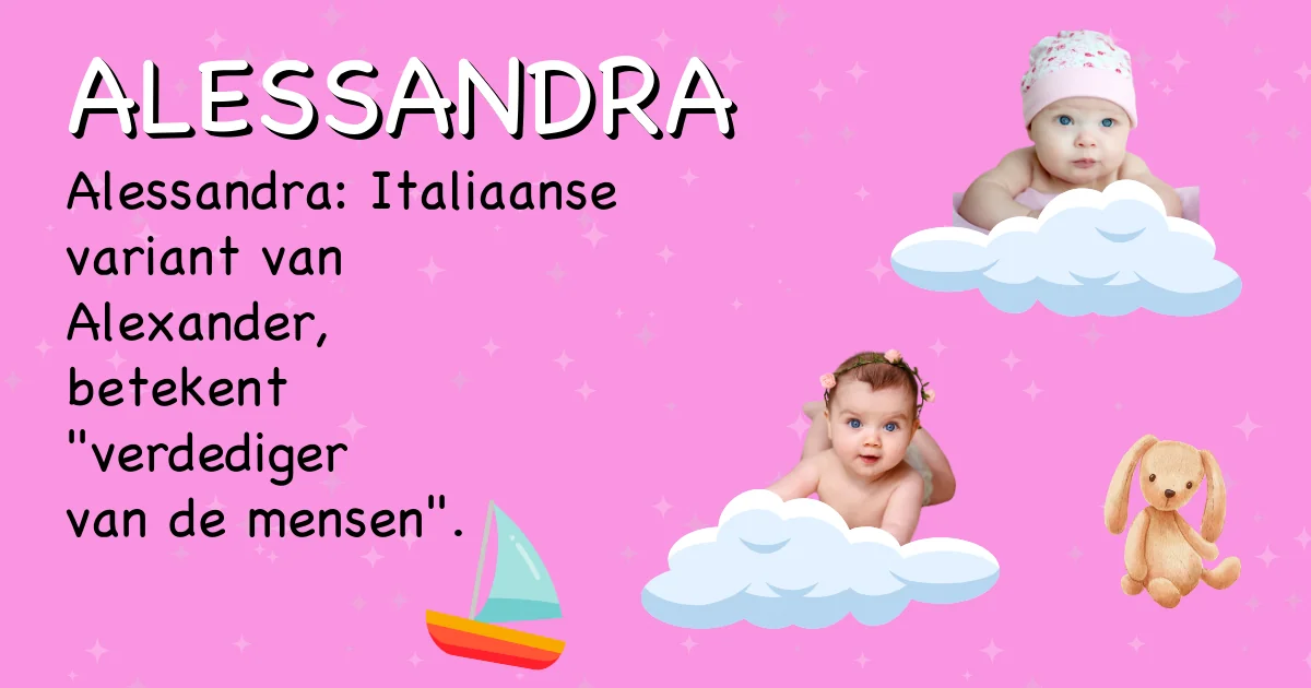 Betekenis van de naam Alessandra - Ontdek de herkomst en betekenis van deze voornaam