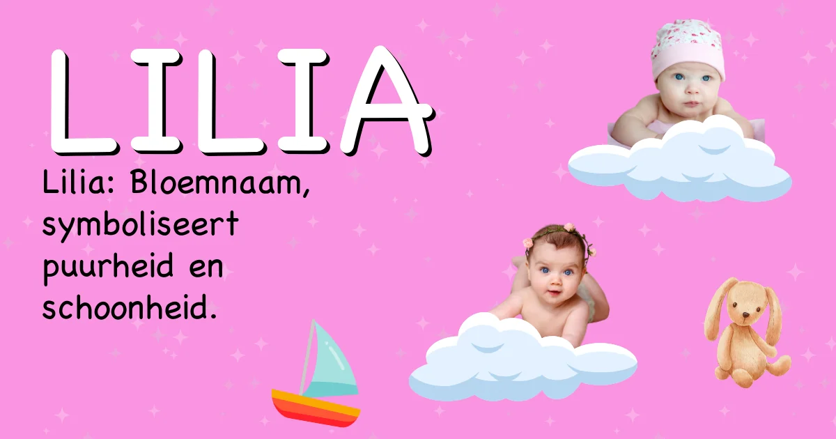 Betekenis van de naam Lilia - Ontdek de herkomst en betekenis van deze voornaam