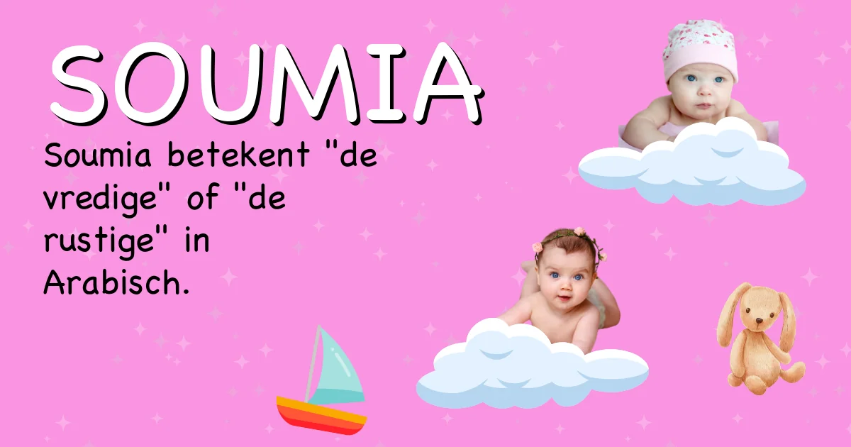 Betekenis van de naam Soumia - Ontdek de herkomst en betekenis van deze voornaam