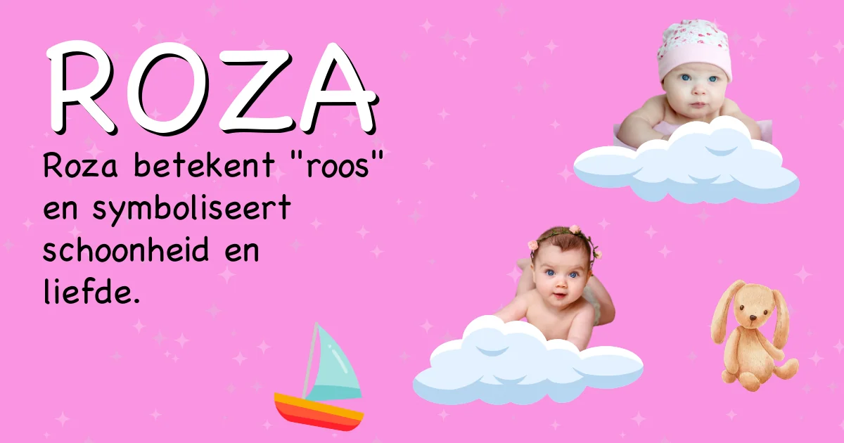 Betekenis van de naam Roza - Ontdek de herkomst en betekenis van deze voornaam