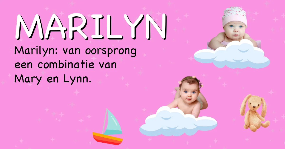 Betekenis van de naam Marilyn - Ontdek de herkomst en betekenis van deze voornaam