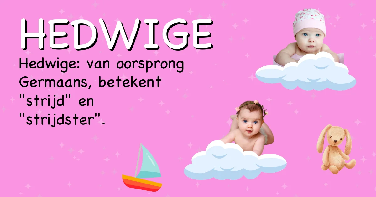 Betekenis van de naam Hedwige - Ontdek de herkomst en betekenis van deze voornaam