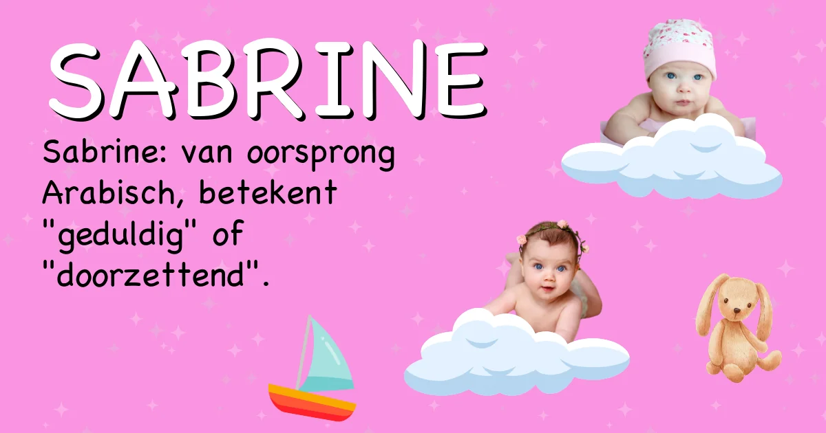 Betekenis van de naam Sabrine - Ontdek de herkomst en betekenis van deze voornaam