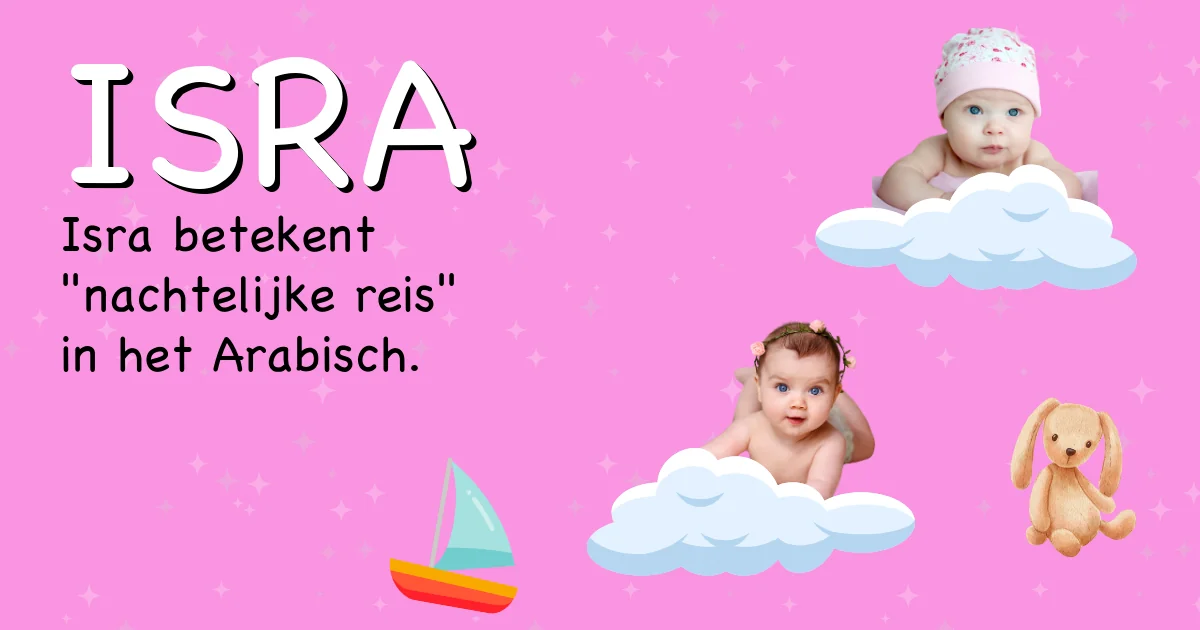 Betekenis van de naam Isra - Ontdek de herkomst en betekenis van deze voornaam