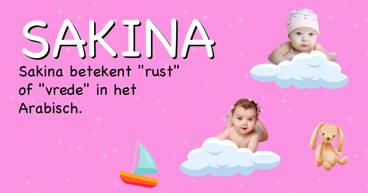 Betekenis van de naam Sakina - Ontdek de herkomst en betekenis van deze voornaam