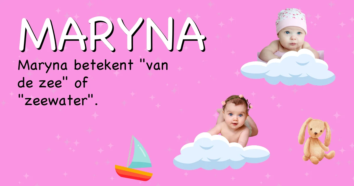 Betekenis van de naam Maryna - Ontdek de herkomst en betekenis van deze voornaam