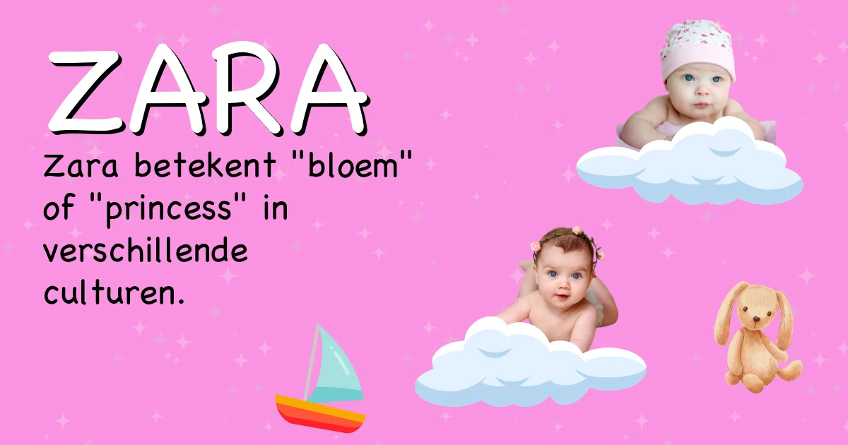 Betekenis van de naam Zara - Ontdek de herkomst en betekenis van deze voornaam