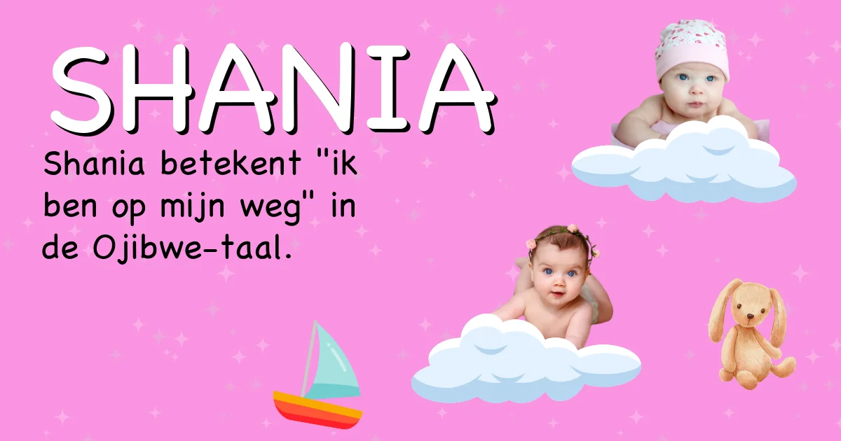Betekenis van de naam Shania - Ontdek de herkomst en betekenis van deze voornaam
