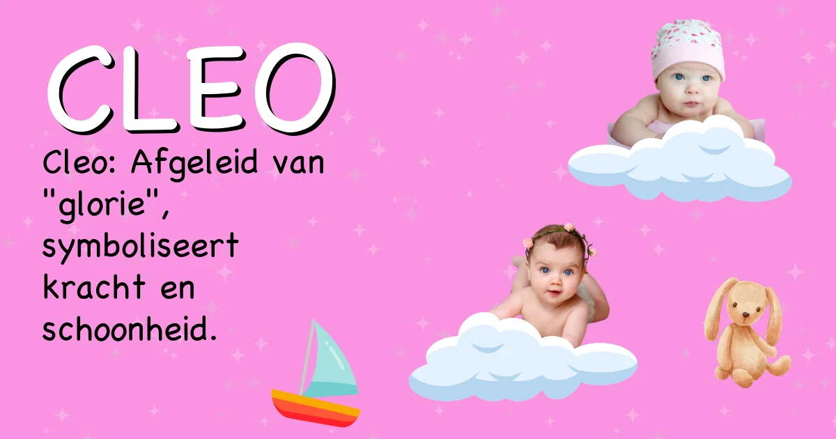Betekenis van de naam Cleo - Ontdek de herkomst en betekenis van deze voornaam
