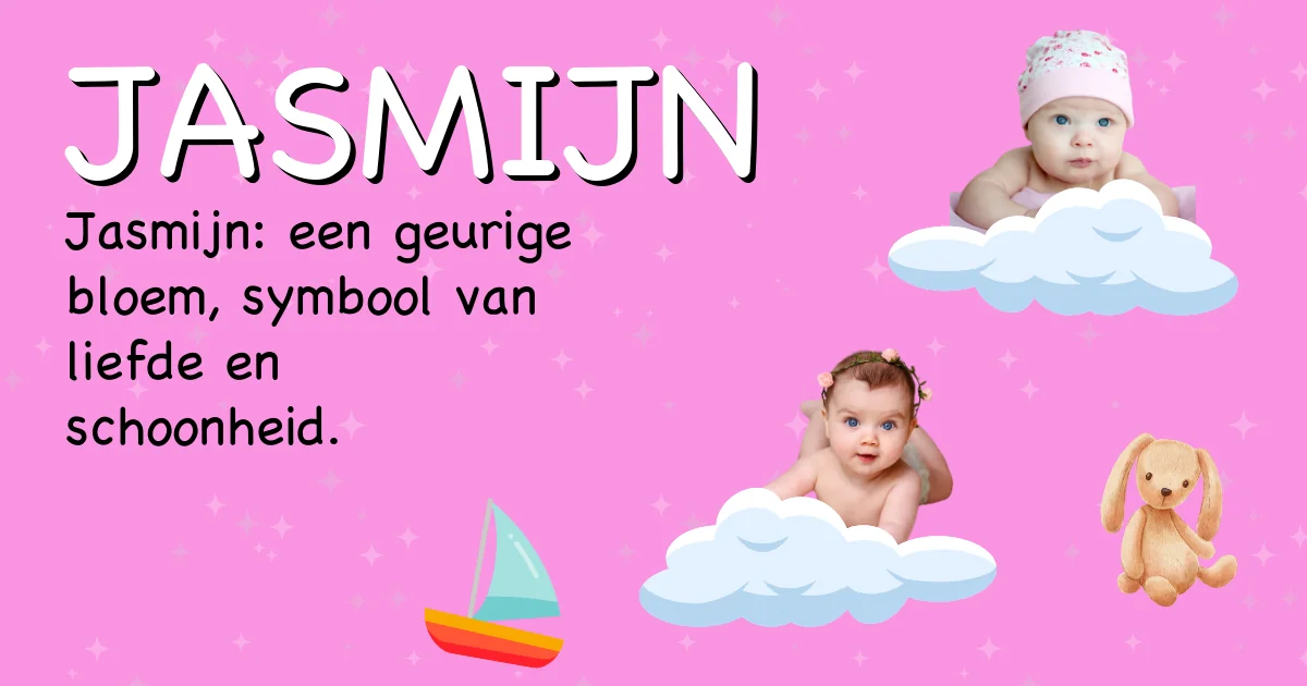 Betekenis van de naam Jasmijn - Ontdek de herkomst en betekenis van deze voornaam