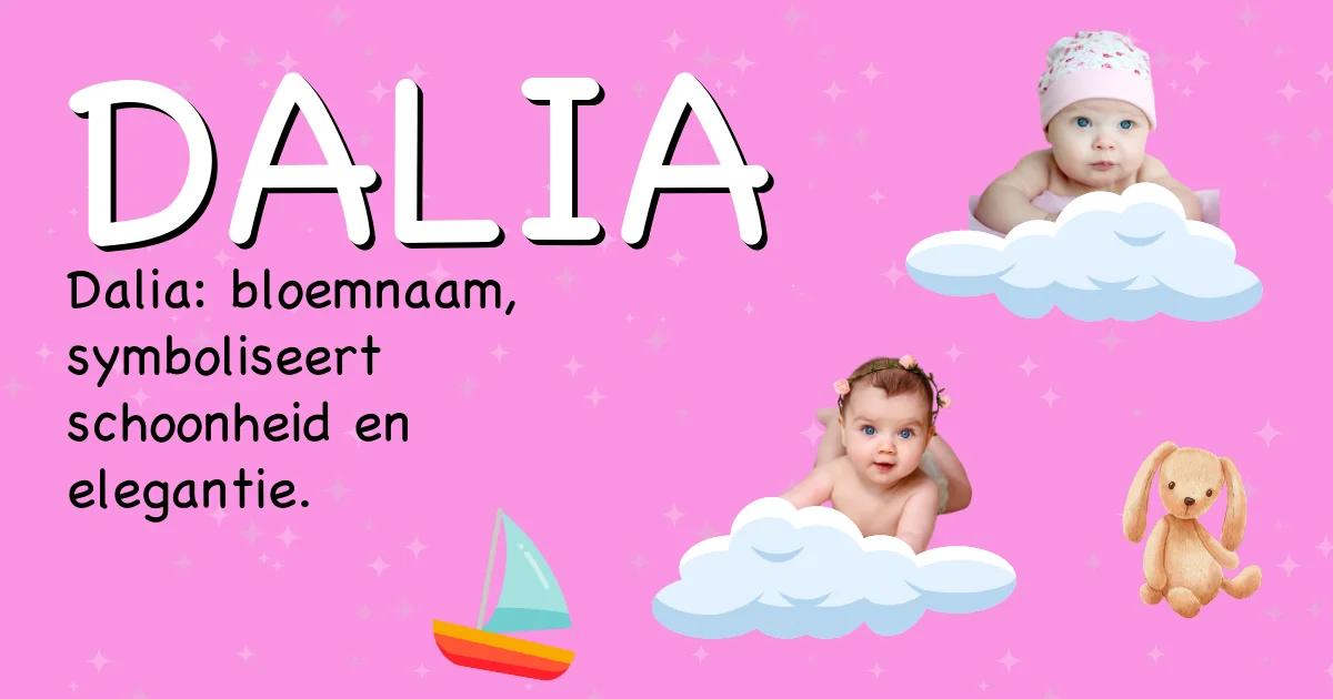 Betekenis van de naam Dalia - Ontdek de herkomst en betekenis van deze voornaam