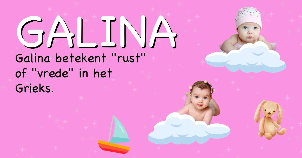 Betekenis van de naam Galina - Ontdek de herkomst en betekenis van deze voornaam